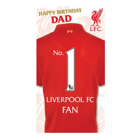 Dad Liverpool FC Birthday Card £2.45
